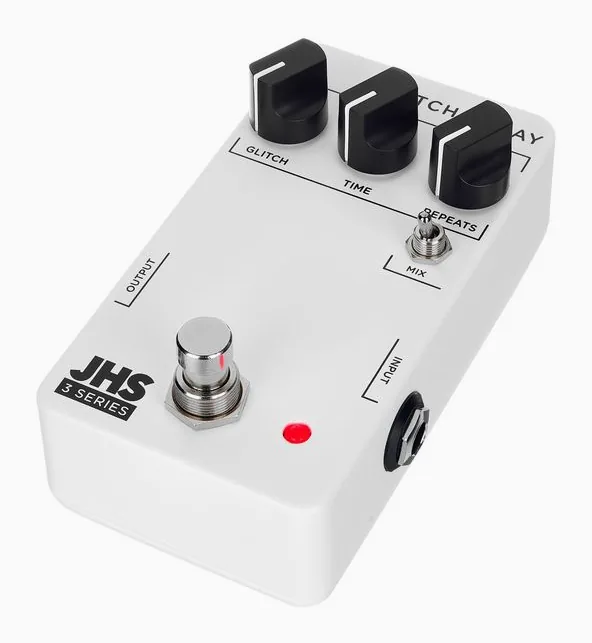 JHS Pedals 3 Series Glitch Delay visto di fronte