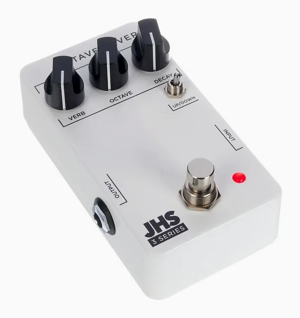 JHS Pedals 3 Series Octaverb, ingressi e uscite laterali
