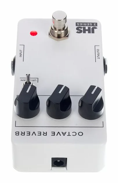 JHS Pedals 3 Series Octaverb, grafica del pannello superiore