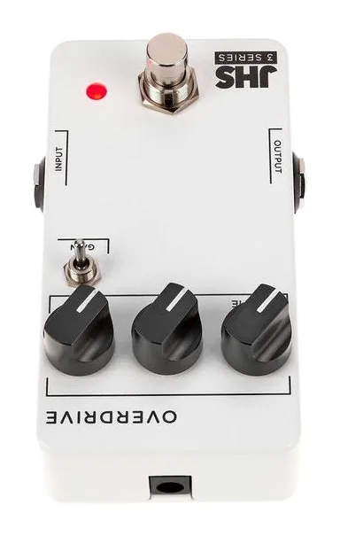 JHS Pedals 3 Series Overdrive, grafica del pannello superiore