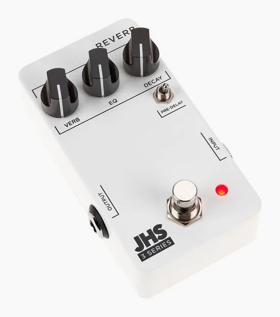 JHS Pedals 3 Series Reverb, led e interruttore a pedale