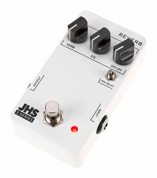 JHS Pedals 3 Series Reverb in primo piano frontale
