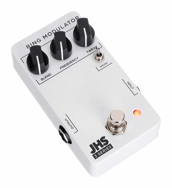 JHS Pedals 3 Series Ring Modulator, ingressi e uscite laterali