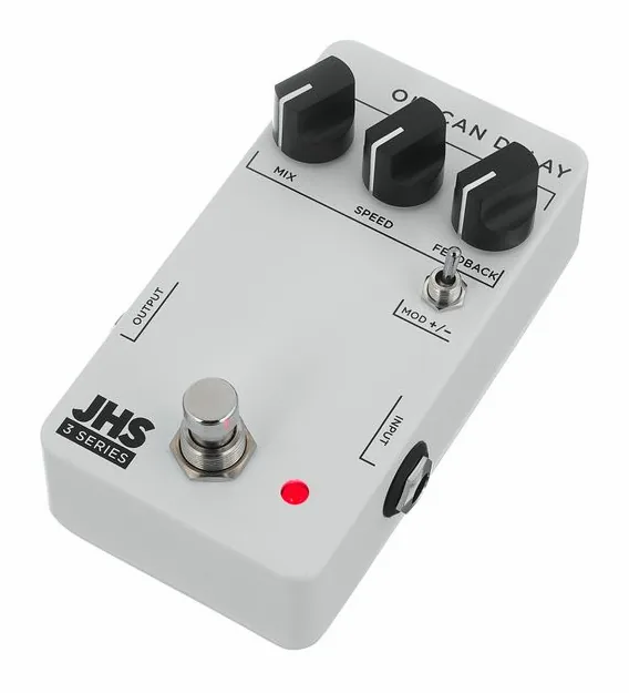 JHS Pedals 3 Series Oil Can Delay in primo piano frontale