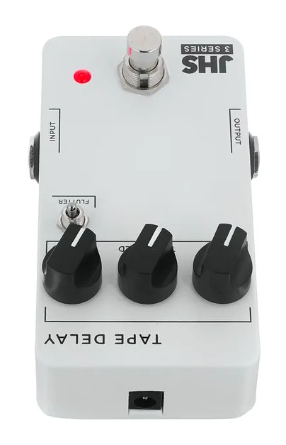 JHS Pedals 3 Series Tape Delay, manopole viste dall'alto