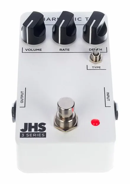 JHS Pedals 3 Series Tremolo, grafica del pannello superiore
