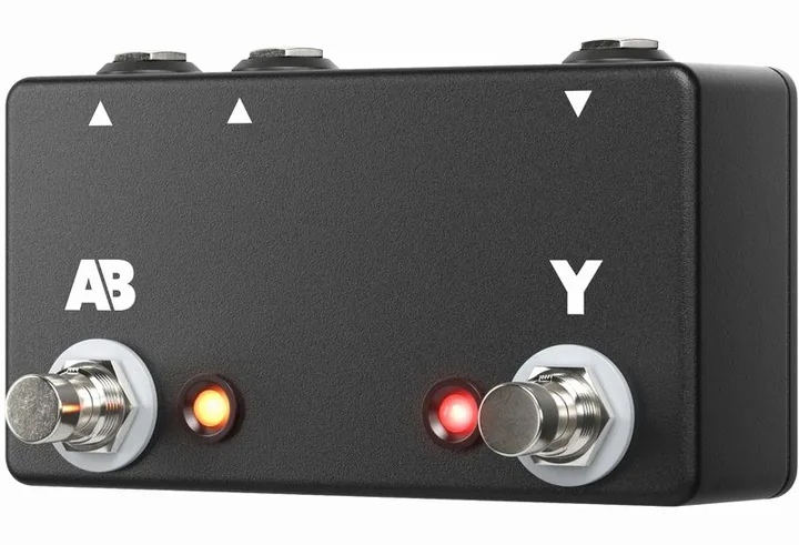 JHS Pedals Active A/B/Y Switch, manopole viste dall'alto