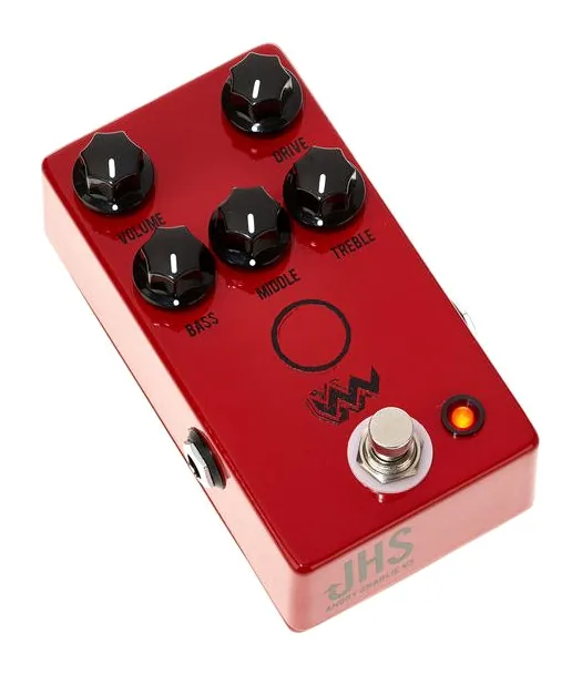 JHS Pedals Angry Charlie V3, grafica del pannello superiore