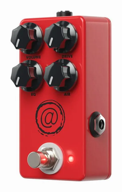 JHS Pedals AT Mini Andy Timmons Overdrive, led e interruttore a pedale