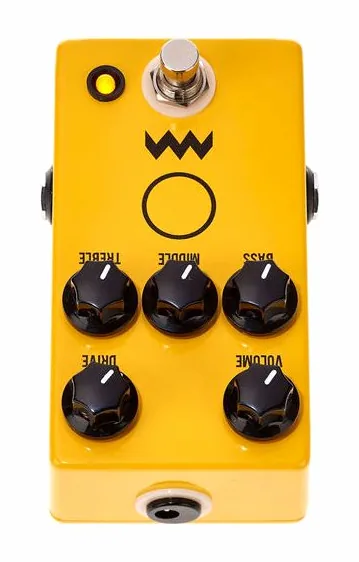 JHS Pedals Charlie Brown V4, connettori sul retro dell'unita