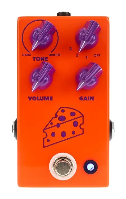 JHS Pedals Cheese Ball - Fuzz Distortion, led e interruttore a pedale