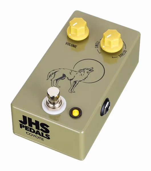 JHS Pedals Coyote - Octave Fuzz fotografato frontalmente