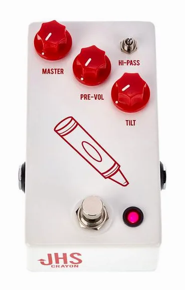 JHS Pedals Crayon, ingressi e uscite laterali
