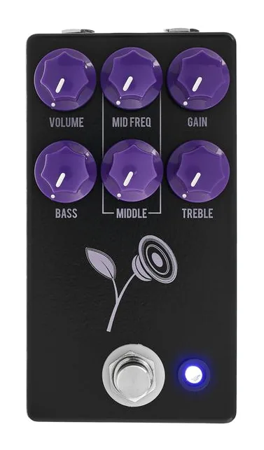 JHS Pedals Lari Basilio Overdrive VL / BL, led e interruttore a pedale