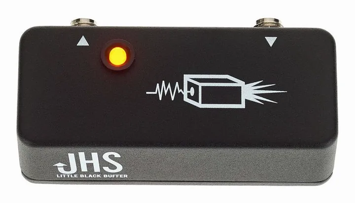 JHS Pedals Little Black Buffer, grafica del pannello superiore