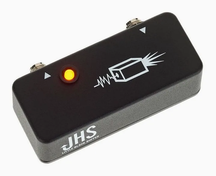 JHS Pedals Little Black Buffer, manopole viste dall'alto
