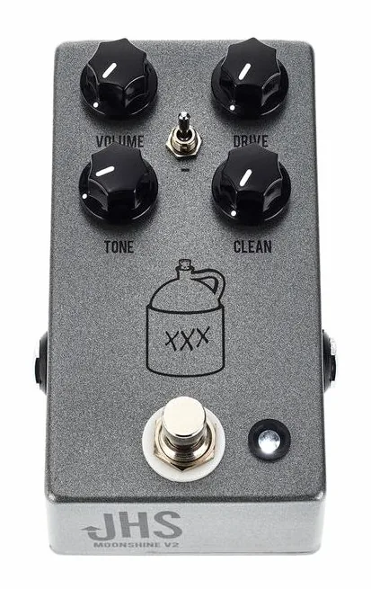 JHS Pedals Moonshine V2, led e interruttore a pedale