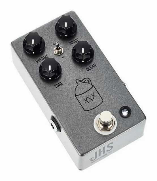 JHS Pedals Moonshine V2, connettori sul retro dell'unita