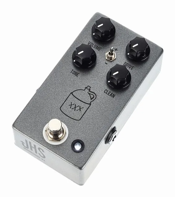 JHS Pedals Moonshine V2 inquadrato di fronte su sfondo neutro