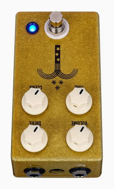 JHS Pedals Morning Glory Clean Overdrive, ingressi e uscite laterali