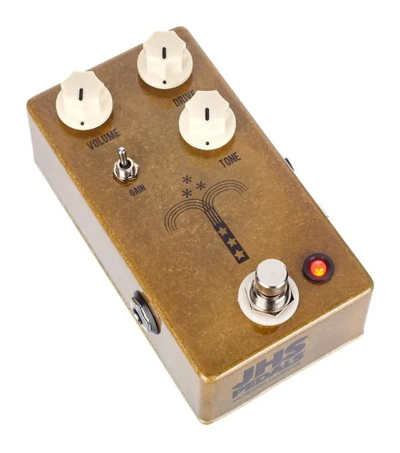 JHS Pedals Morning Glory V4, connettori sul retro dell'unita