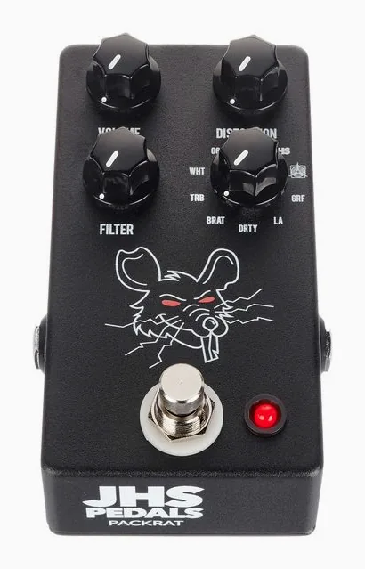 JHS Pedals Packrat, led e interruttore a pedale