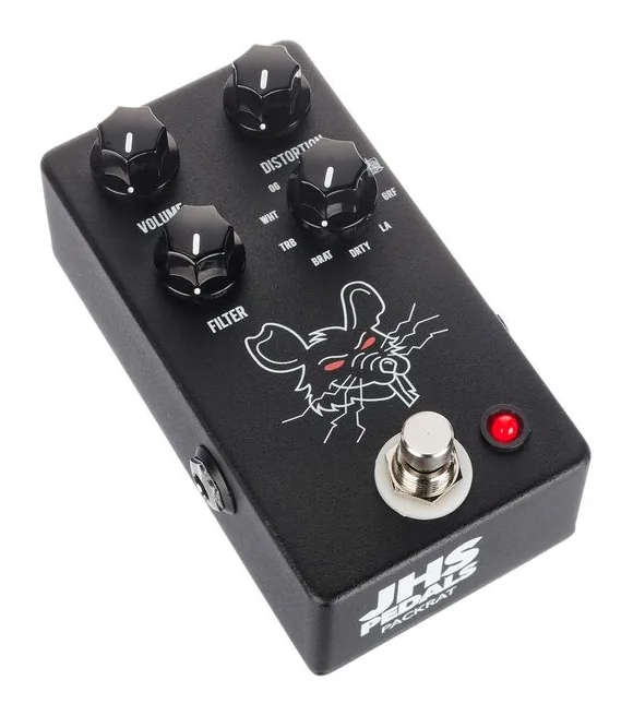 JHS Pedals Packrat, grafica del pannello superiore