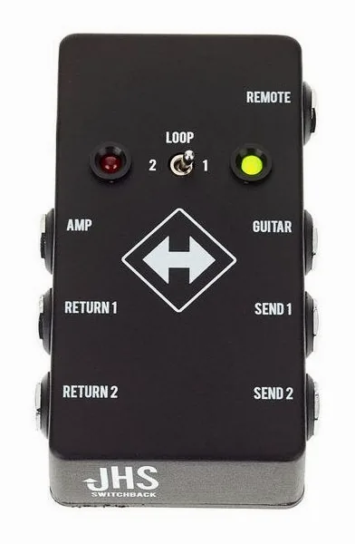 JHS Pedals Switchback, grafica del pannello superiore