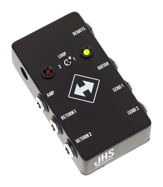 JHS Pedals Switchback, connettori sul retro dell'unita