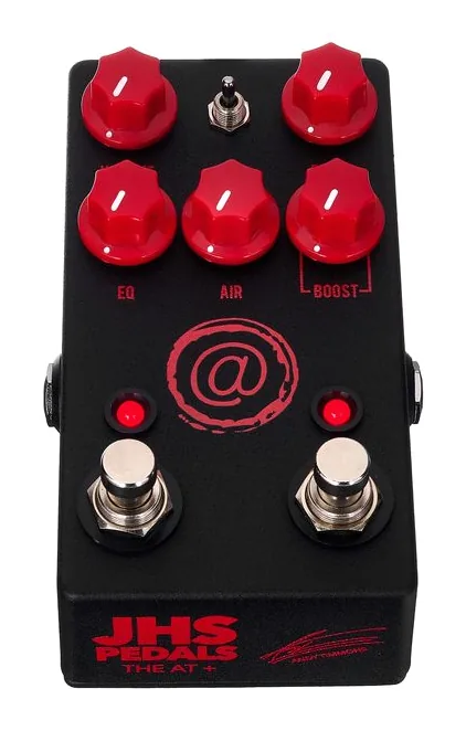 JHS Pedals The AT Andy Timmons Black, connettori sul retro dell'unita