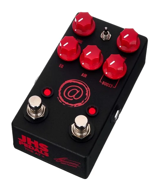 JHS Pedals The AT Andy Timmons Black fotografato frontalmente