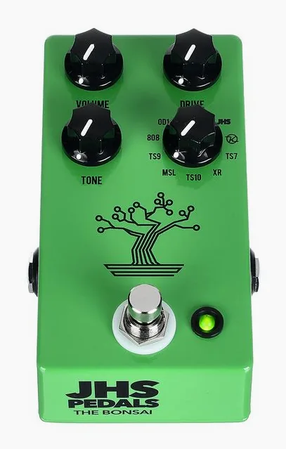 JHS Pedals The Bonsai, manopole viste dall'alto