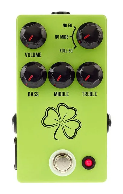 JHS Pedals The Clover Preamp, vista dall'alto della testata