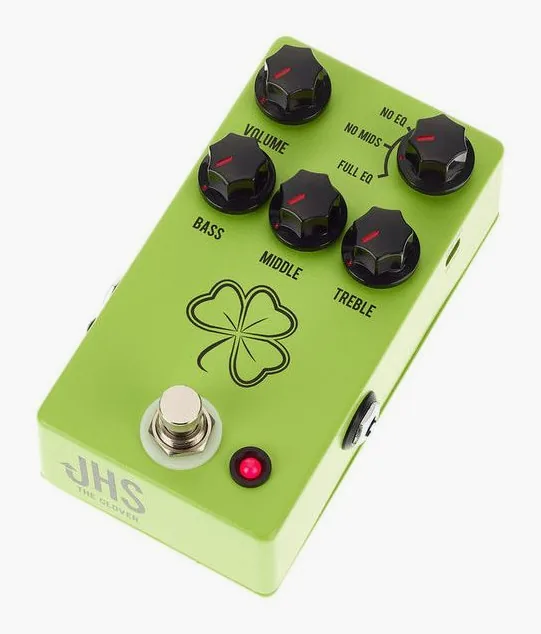 JHS Pedals The Clover Preamp visto di fronte