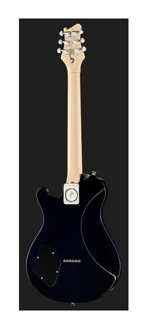 Journey Instruments OE990BL Travel El. Guitar FB, manico e tastiera visti di lato