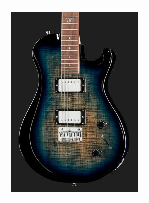 Journey Instruments OE990BL Travel El. Guitar FB, profilo laterale del corpo
