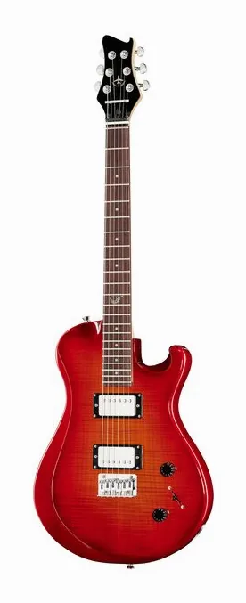 Journey Instruments OE990CB Travel El. Guitar CB visto di fronte