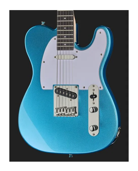 Journey Instruments OT990BL Travel T-Style Blue, corpo e verniciatura in primo piano