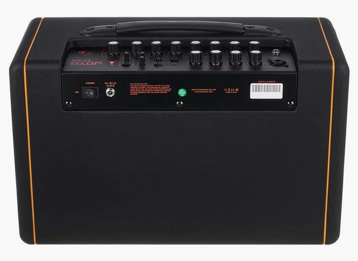 Joyo AC-40S, pannello dei controlli in primo piano