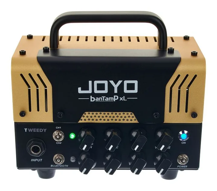 Joyo BanTamP XL Tweedy, logo e finiture del pannello frontale