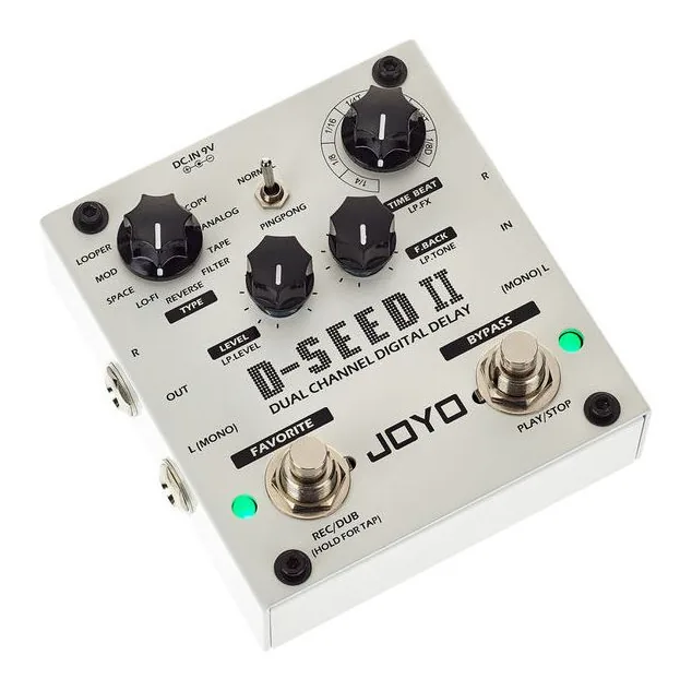 Joyo D-SEED II, manopole viste dall'alto