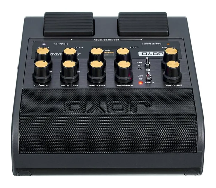 Joyo Jam Buddy II Black, vista dall'alto della testata