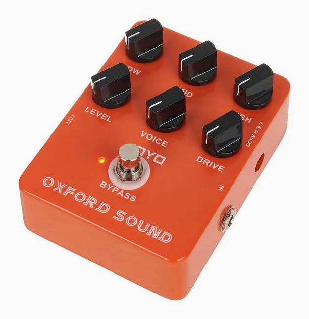 Joyo JF-22 Oxford Sound OD, grafica del pannello superiore