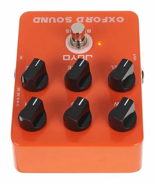 Joyo JF-22 Oxford Sound OD, led e interruttore a pedale