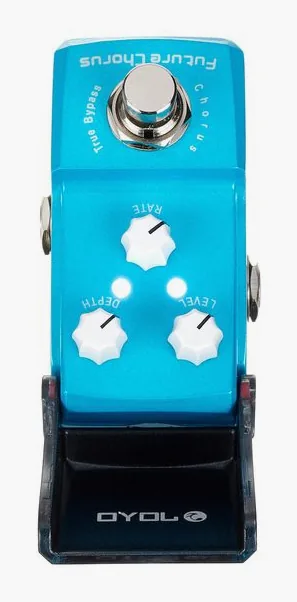Joyo JF-316 Future Chorus, led e interruttore a pedale