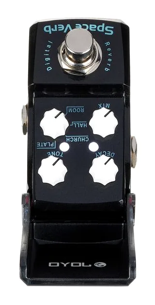 Joyo JF-317 Space Verb, manopole viste dall'alto