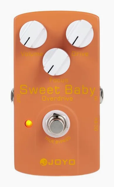 Joyo JF-36 Sweet Baby OD, led e interruttore a pedale