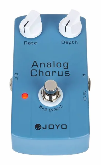 Joyo JF-37 Analog Chorus, connettori sul retro dell'unita