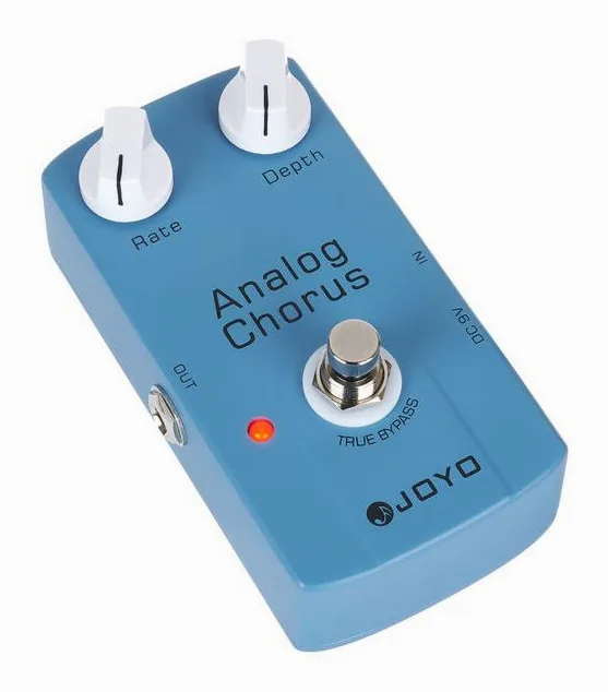 Joyo JF-37 Analog Chorus, ingressi e uscite laterali