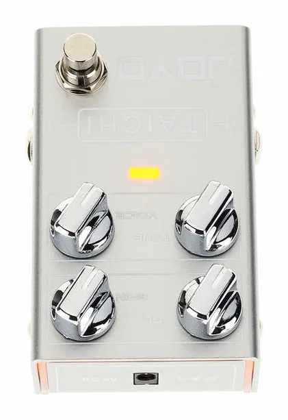 Joyo R-02 Taichi Overdrive, grafica del pannello superiore